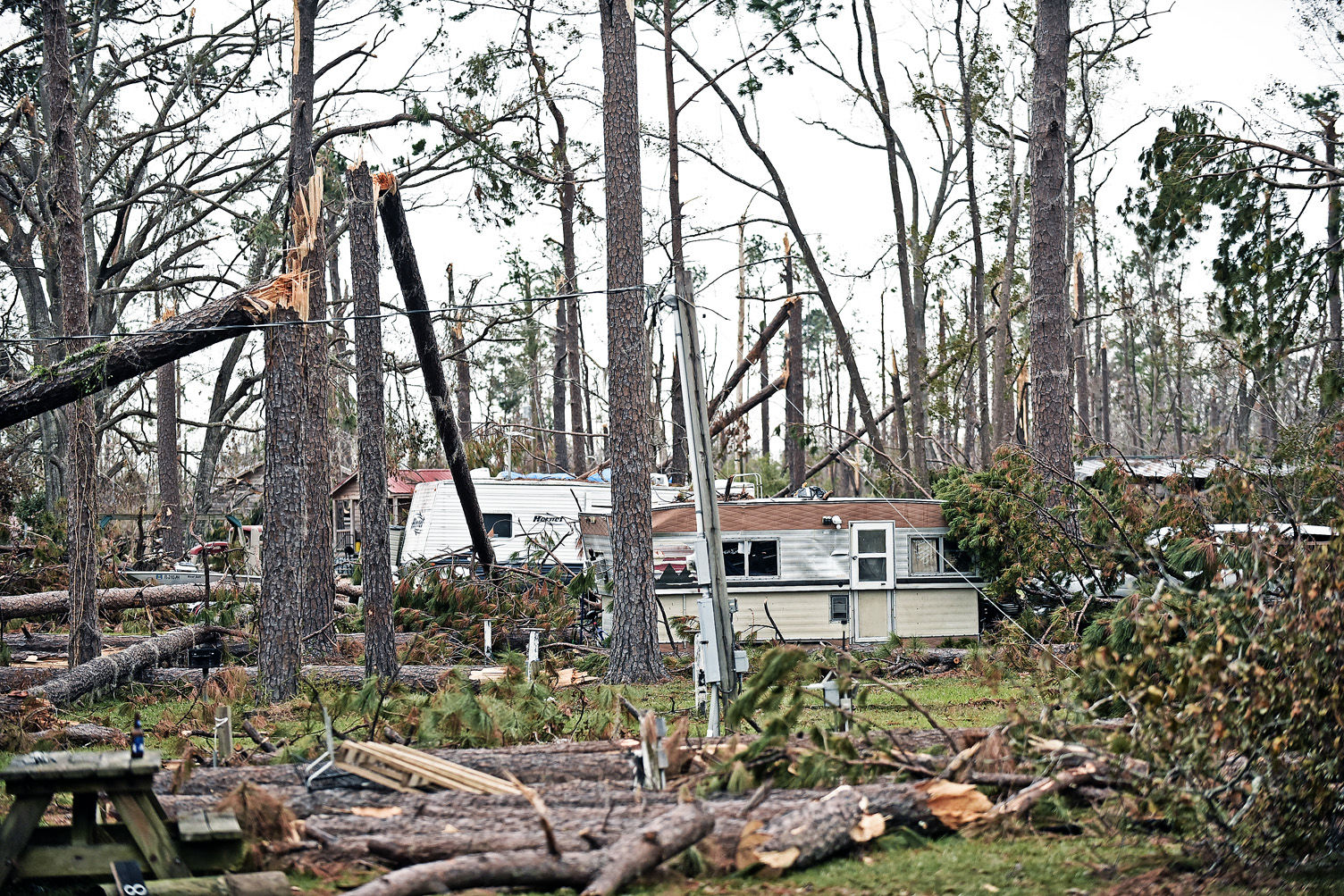 Trails End Resort decimated during hurricane